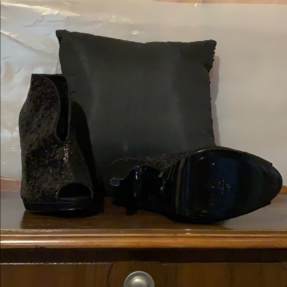 Sassy black Mia  booties